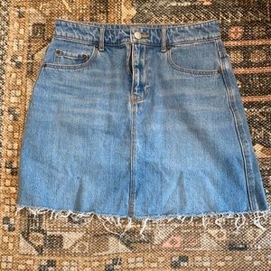 Jean skirt